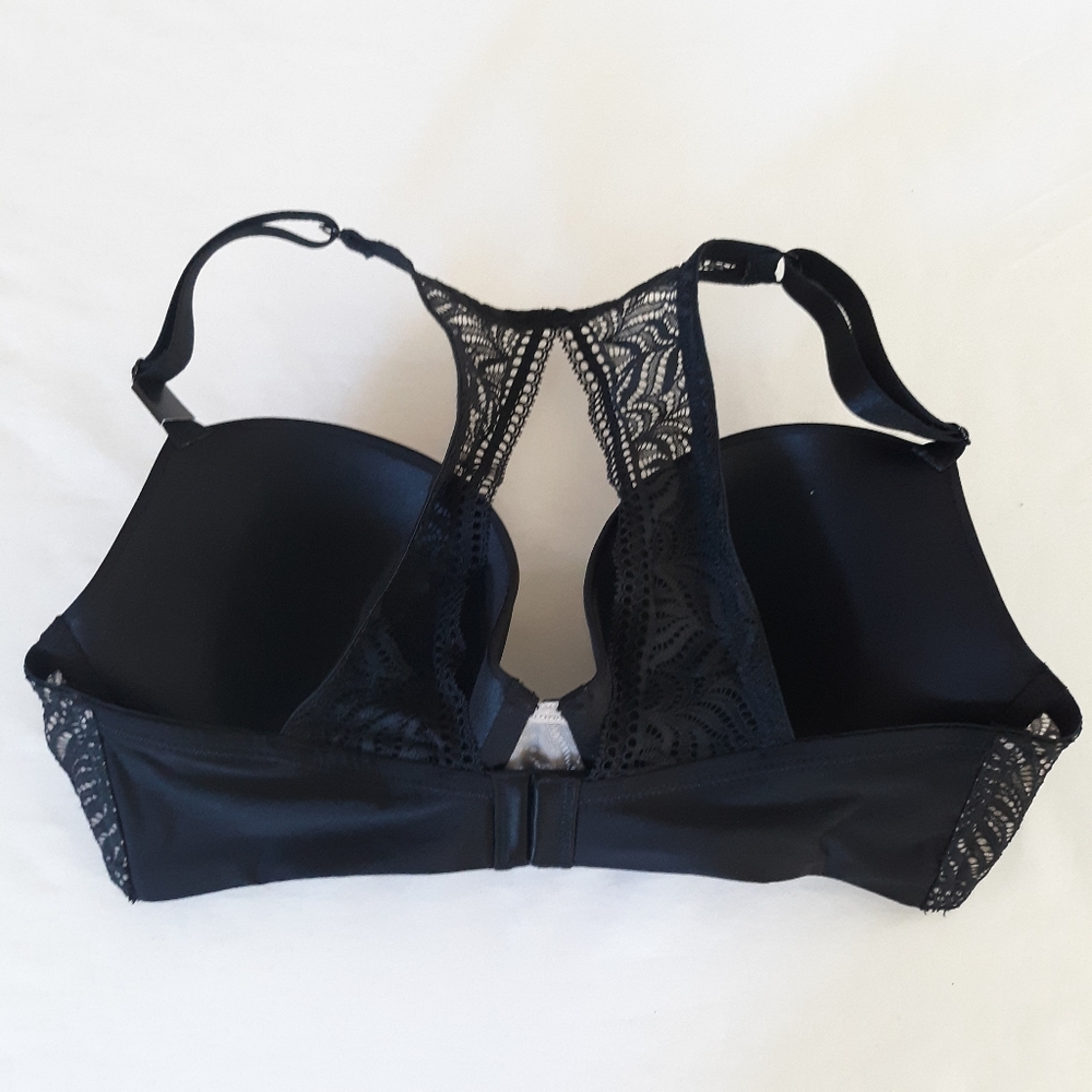 NWOT Paramour Carolina Lace Trim T-back Bra - Picture 5 of 7